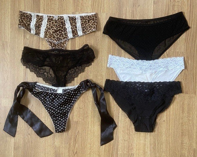 6 damesslips, Verzenden, Slip