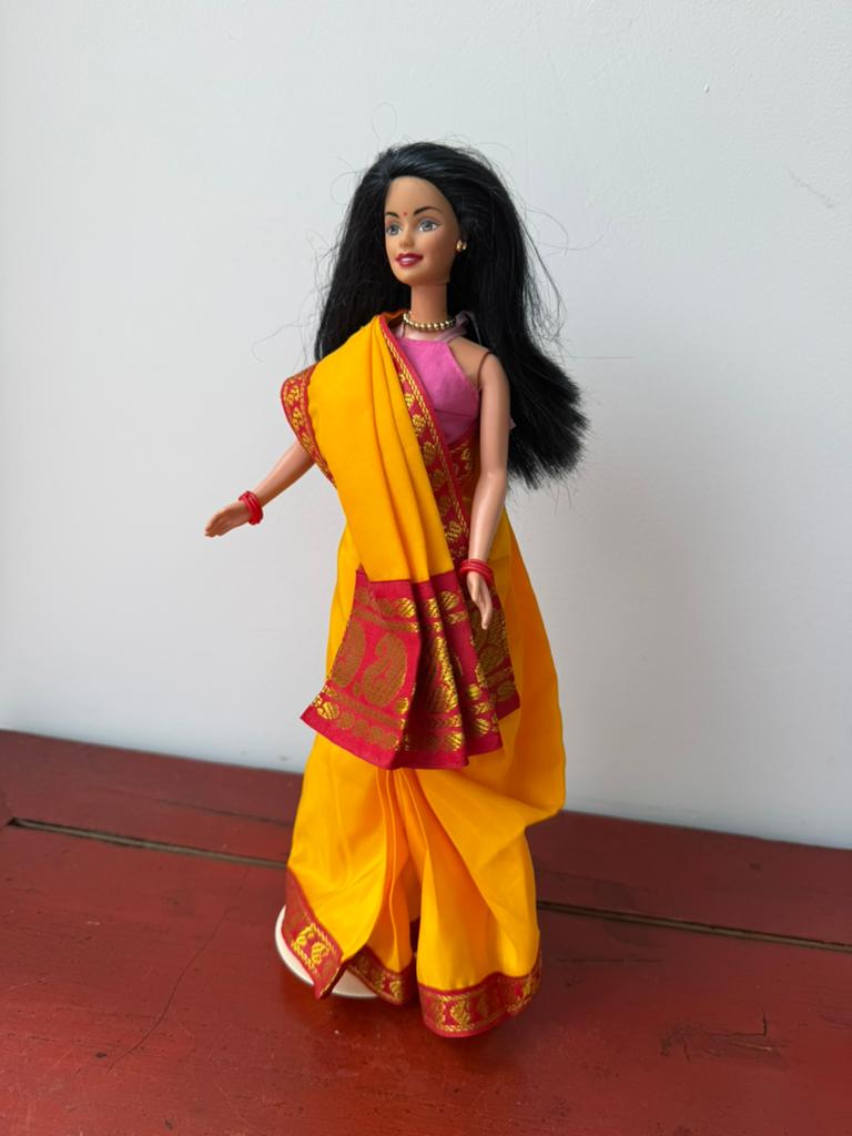 VINTAGE Barbie in India, Ophalen of Verzenden, Zo goed als nieuw, Pop