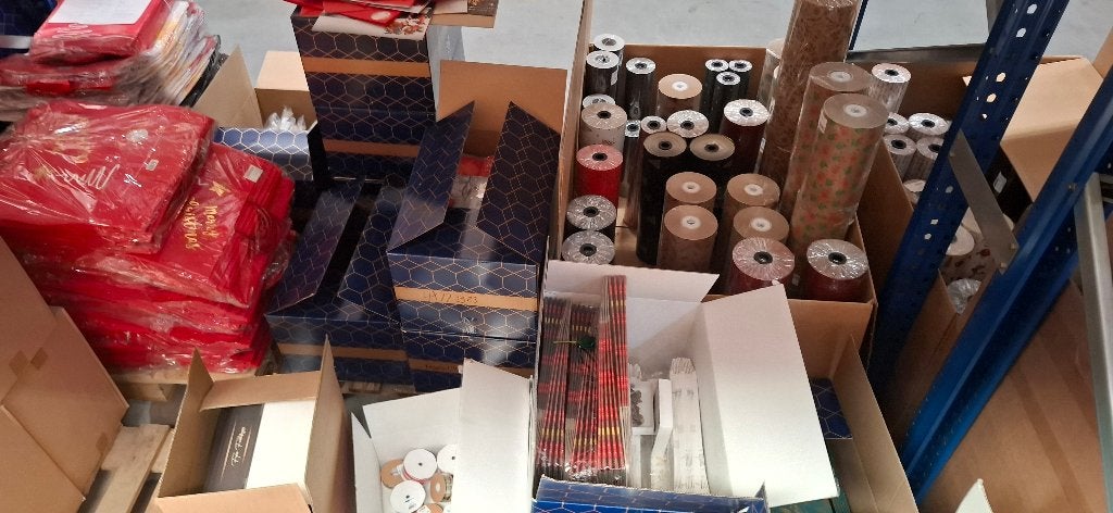 PARTIJ KERST inpakspullen & verpakkingen, Ophalen, Nieuw