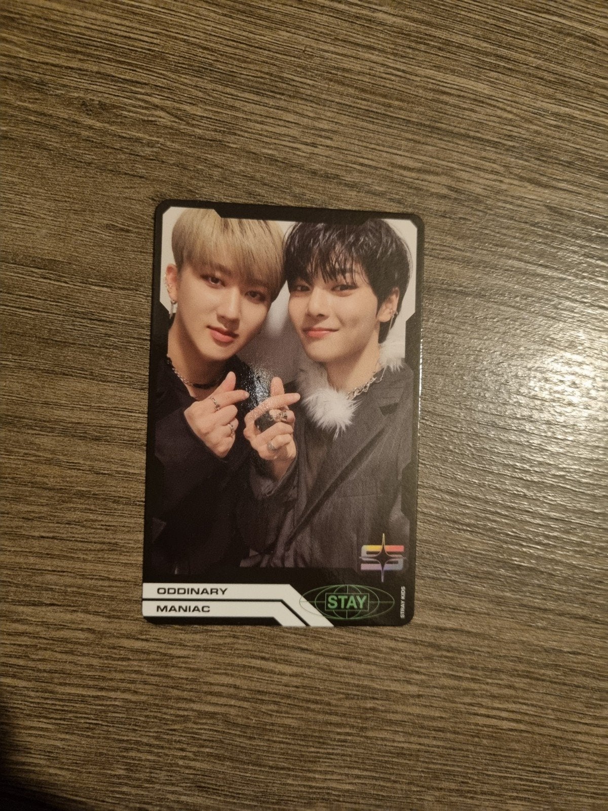 photocard stray kids, Ophalen of Verzenden, Zo goed als nieuw, Foto of Kaart