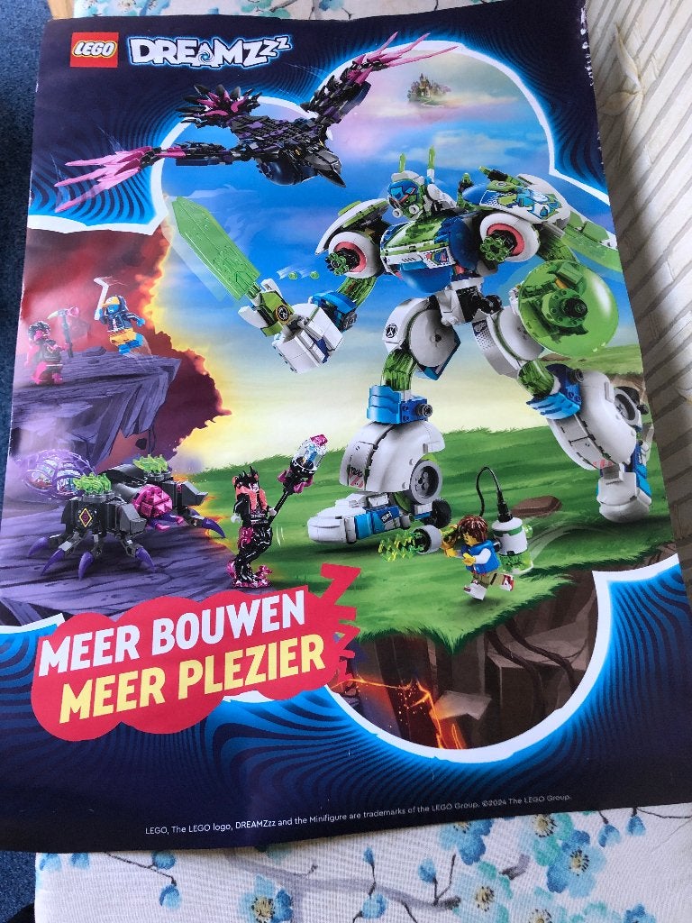 Poster van LEGO 2024 gratis, Overige thema's, Lego, Overige typen, Nieuw