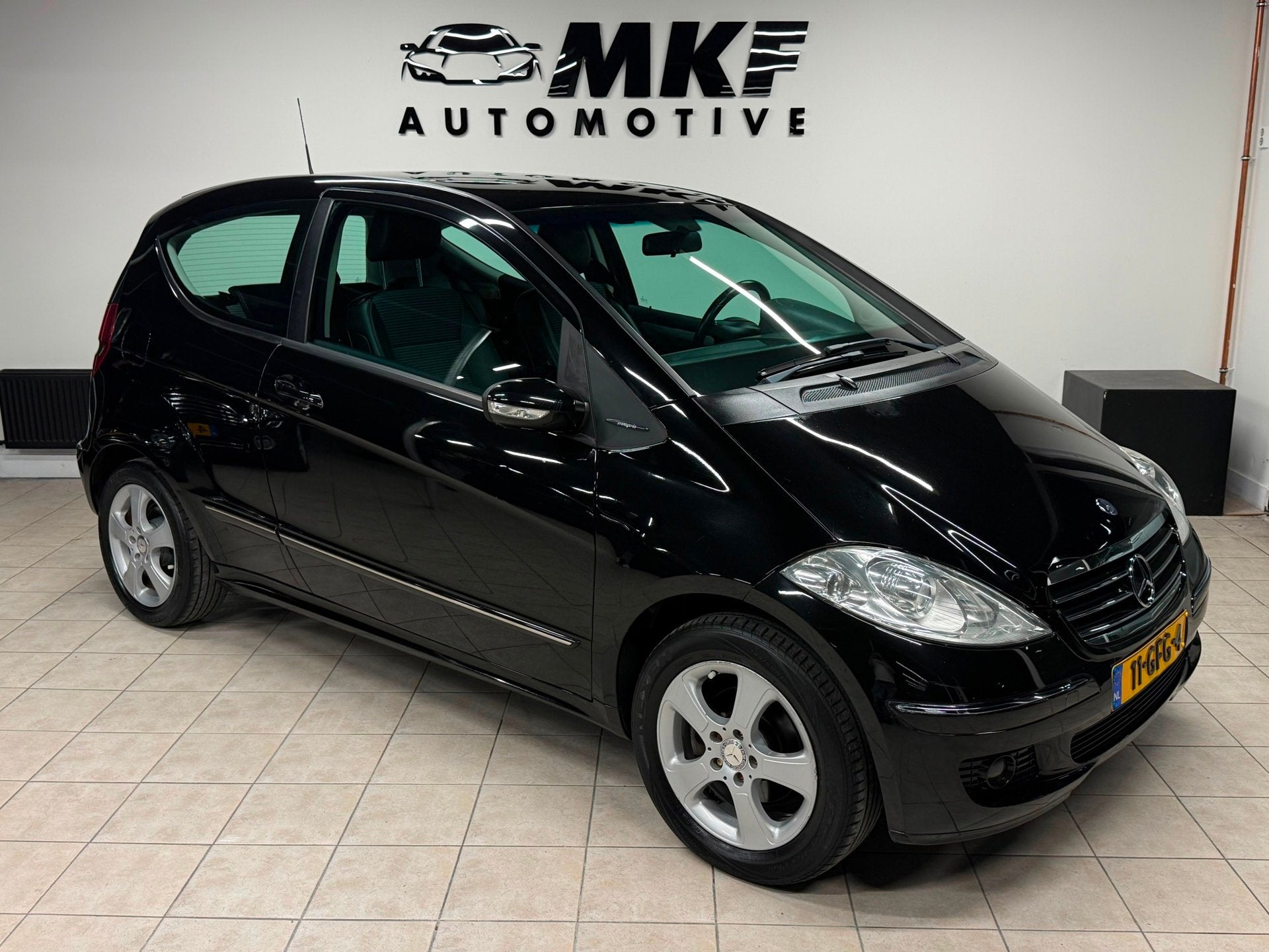 Mercedes-Benz A-klasse 150 Avantgarde 2008 Airco|KM NAP|APK!, Auto's, Voorwielaandrijving, 15 km/l, 1095 kg, Leder en Stof