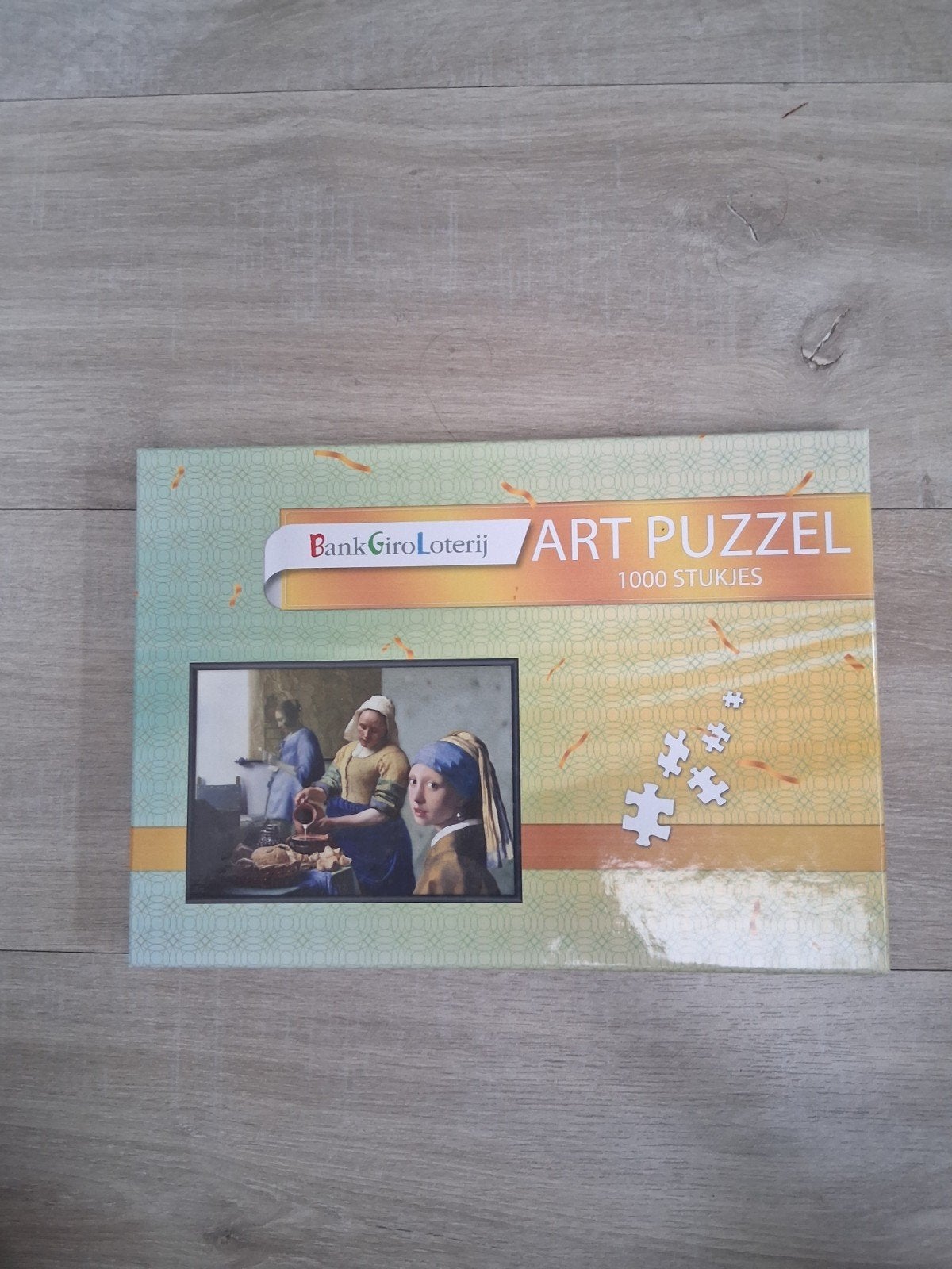 art puzzel, 1000 stukjes, Ophalen of Verzenden, 500 t/m 1500 stukjes, Gebruikt