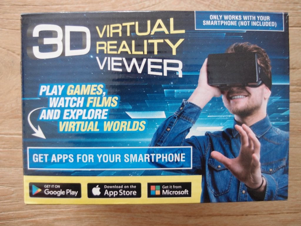 3D Virtual Reality viewer / VR Bril, Ophalen of Verzenden, Nieuw, VR-bril, Telefoon