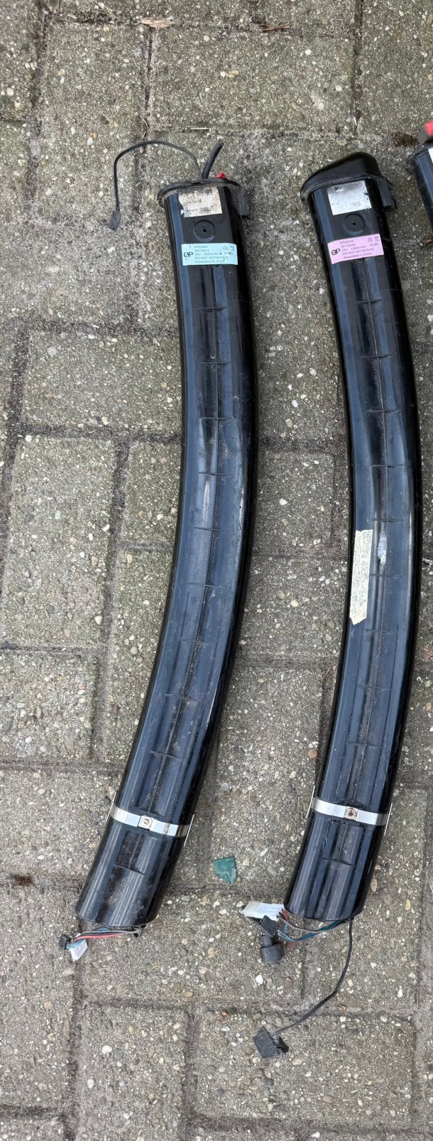 2 x banaan batt e bike, Fietsen en Brommers, Ophalen of Verzenden, Zo goed als nieuw