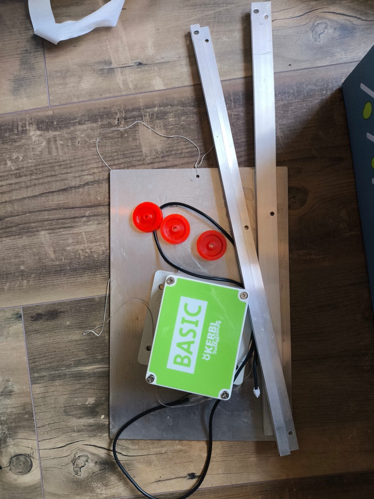 automatische kippenhok deur kerbl, Ophalen of Verzenden, Zo goed als nieuw, Kippenhok of Kippenren