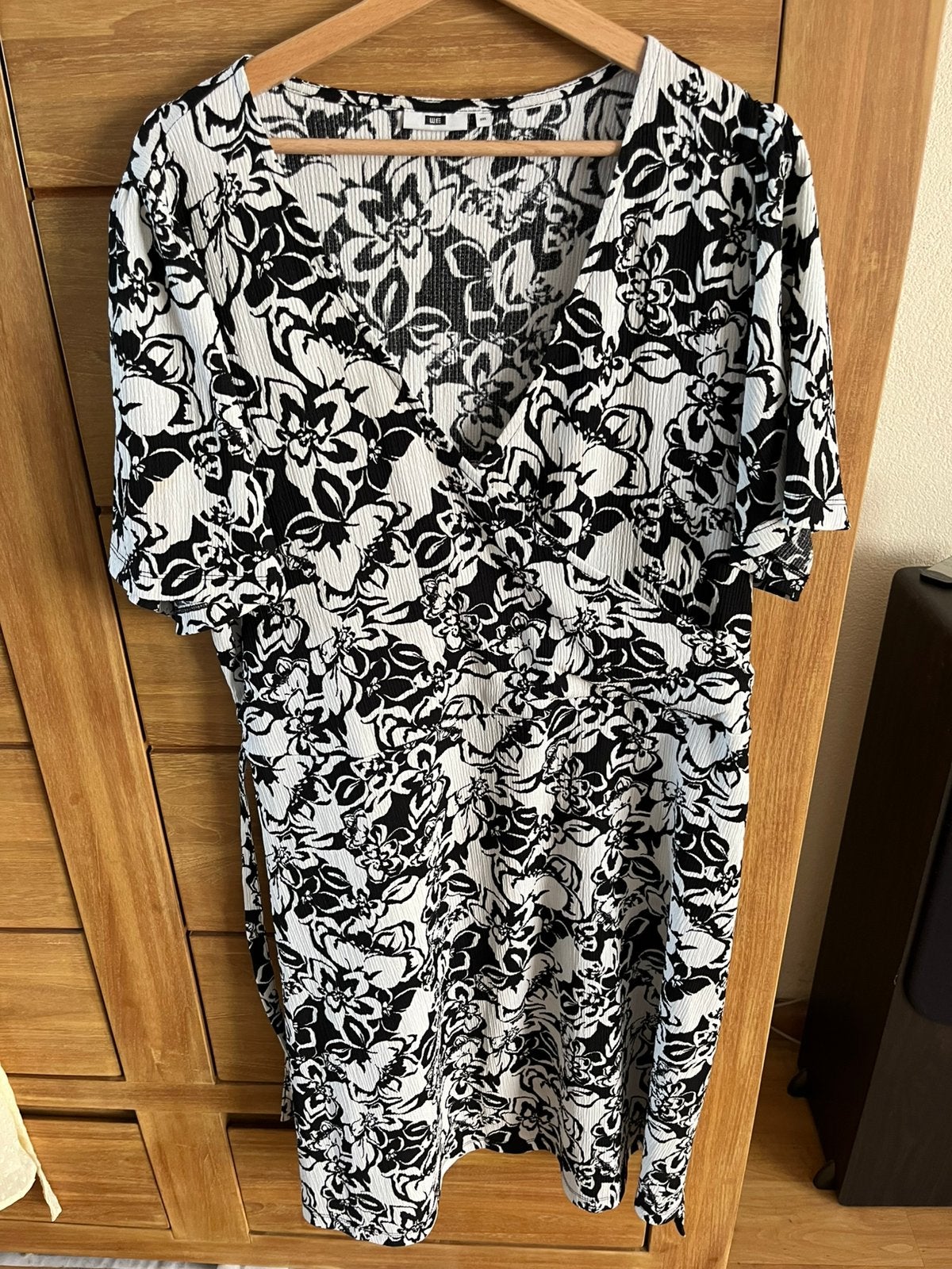 Zomerjurk van de WE, Kleding | Dames, Grote Maten, Ophalen of Verzenden, Zo goed als nieuw, Zwart, Jurk