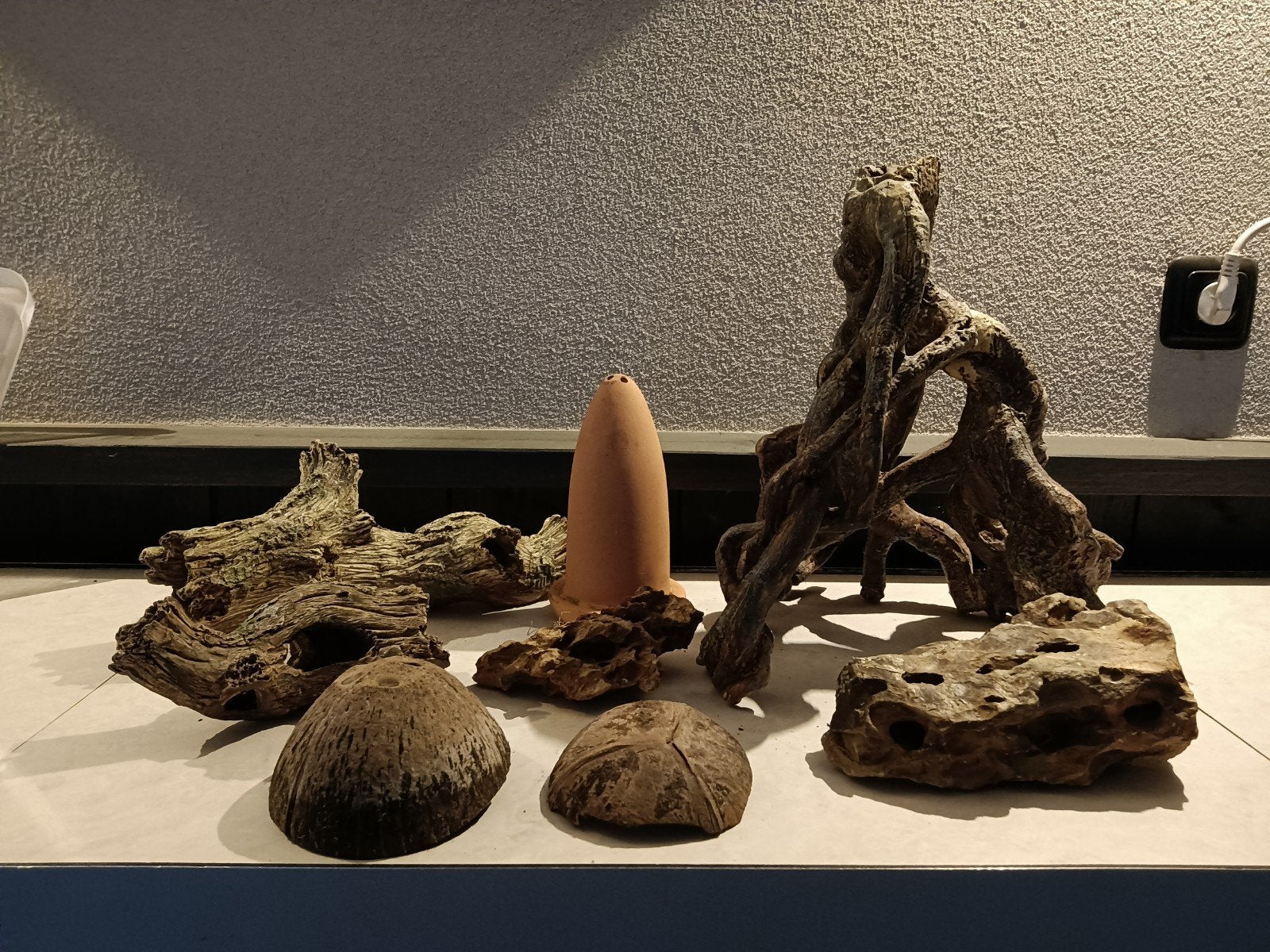 Leuke aquarium decoratie, Ophalen of Verzenden, Gebruikt, Decoratie