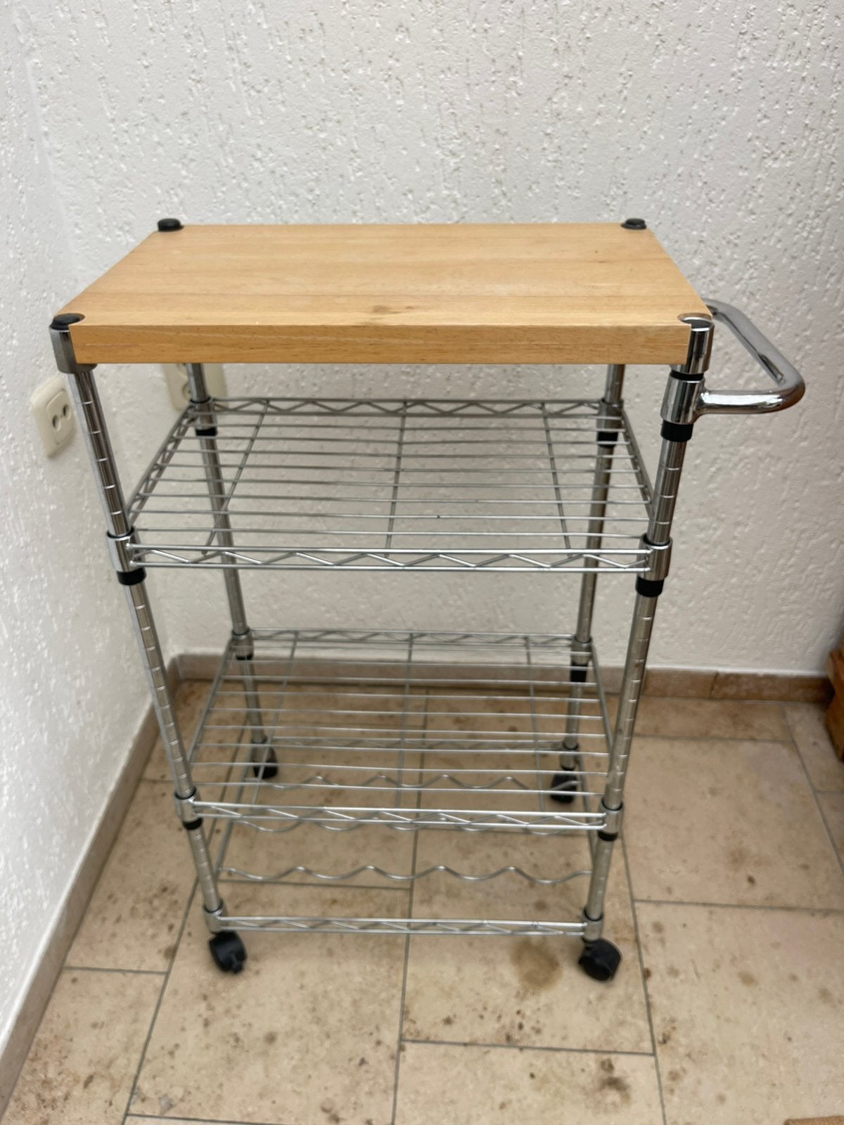 Keukentrolley, Huis en Inrichting, Keuken | Keukenelementen, Ophalen, 50 tot 100 cm, Zo goed als nieuw, Minder dan 100 cm