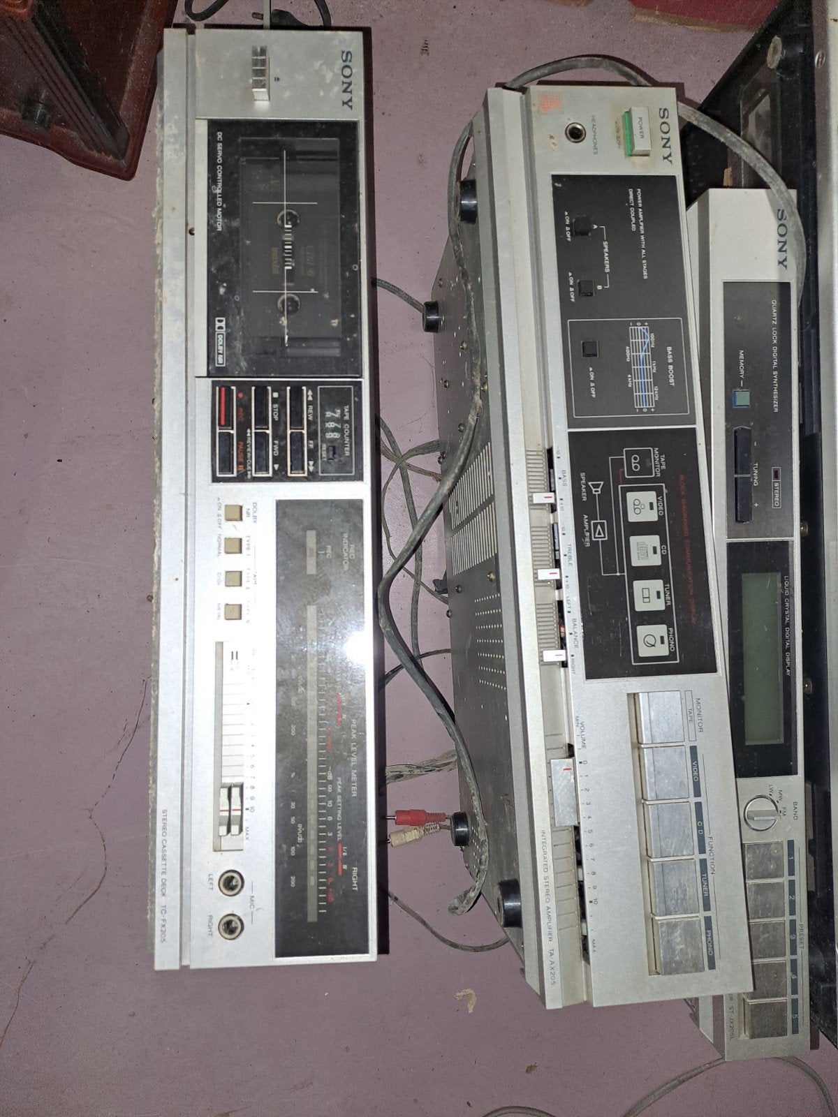 Sony stereo, Ophalen, Sony