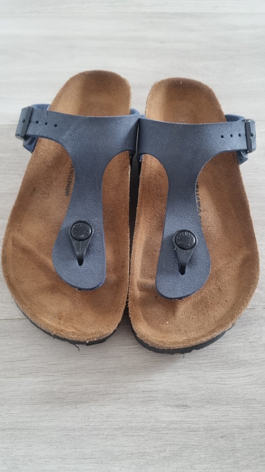 Birckenstock slippers, Ophalen of Verzenden, Zo goed als nieuw, Meisje, Overige typen