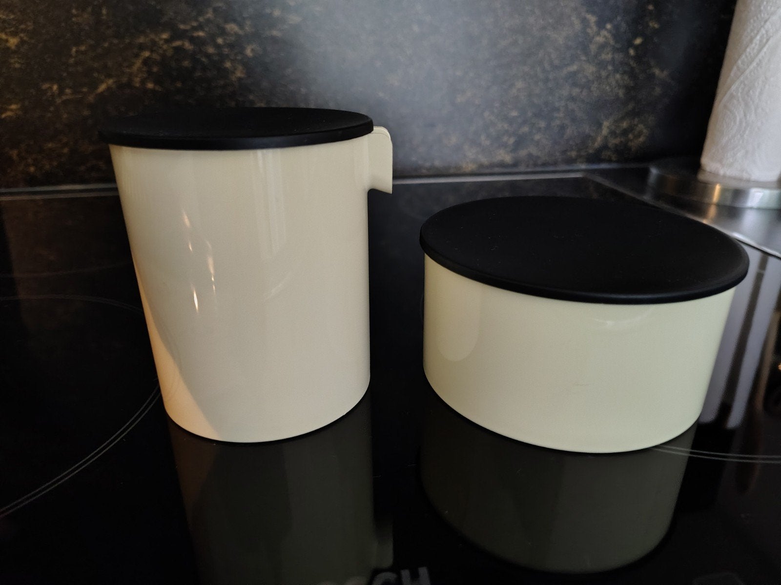 Melk en suiker setje Stelton, Huis en Inrichting, Keuken | Servies, Ophalen of Verzenden, Gebruikt, Overige stijlen, Overige typen