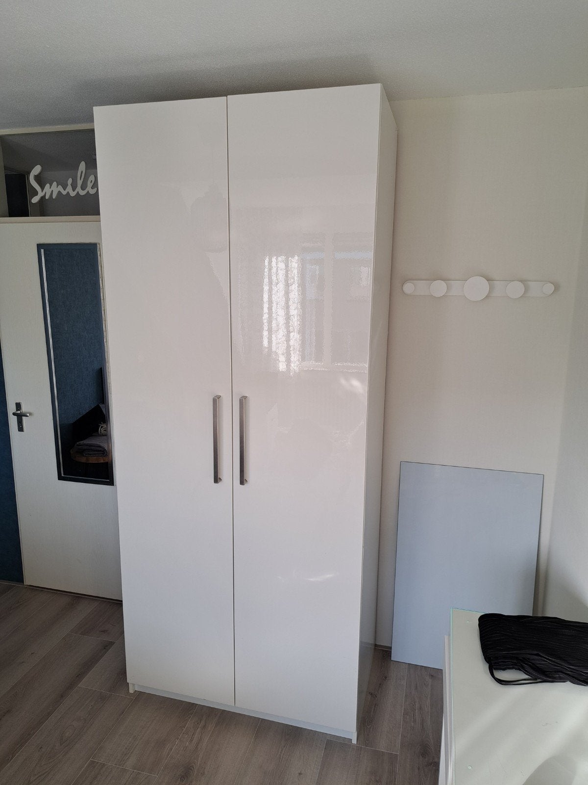 Ikea Pax Kast Wit Glanzend - 235x100x60 cm, Ophalen, 200 cm of meer, 50 tot 100 cm, 50 tot 75 cm