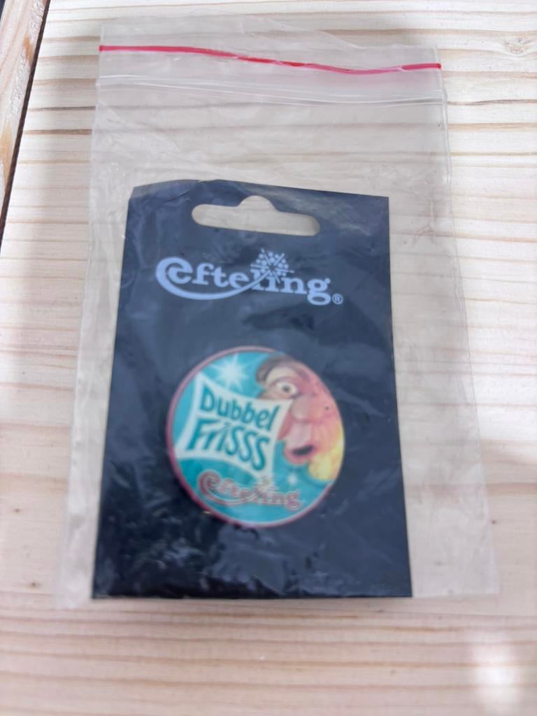 Efteling pin, dubbelfris Holle Bolle Gijs, Verzamelen, Efteling, Ophalen of Verzenden, Nieuw, Button of Speldje