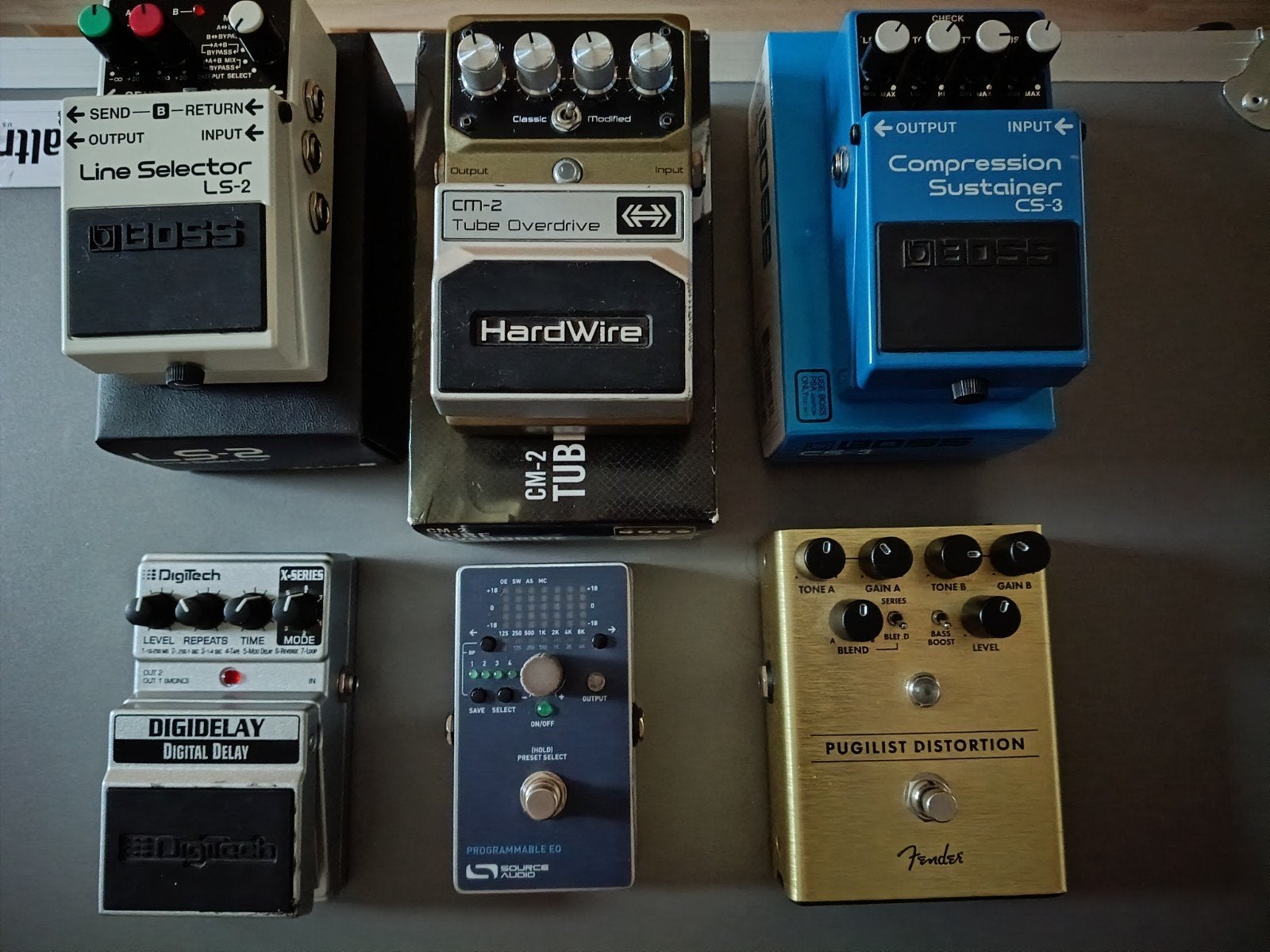 pedalen gitaar: Boss, Fender, Source Audio, Digitech, Ophalen of Verzenden, Zo goed als nieuw, Delay of Echo