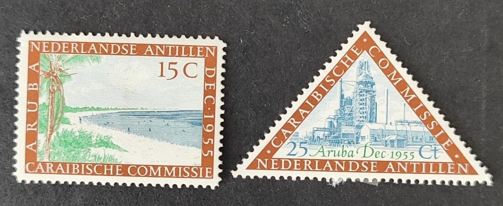 Nederlandse Antillen nvph 255 - 256 (ongebr), Verzenden, Postfris