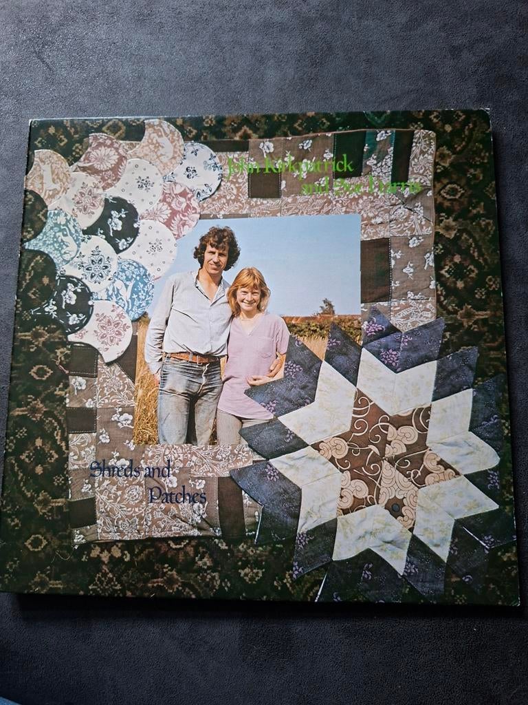 John Kirkpatrick & Sue Harris - Shreds and Patches LP, Ophalen of Verzenden, Gebruikt, 12 inch