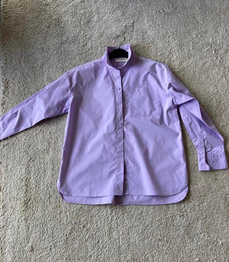 Lila blouse sofie schnoor mt 152, Ophalen of Verzenden, Zo goed als nieuw, Meisje, Overhemd of Blouse