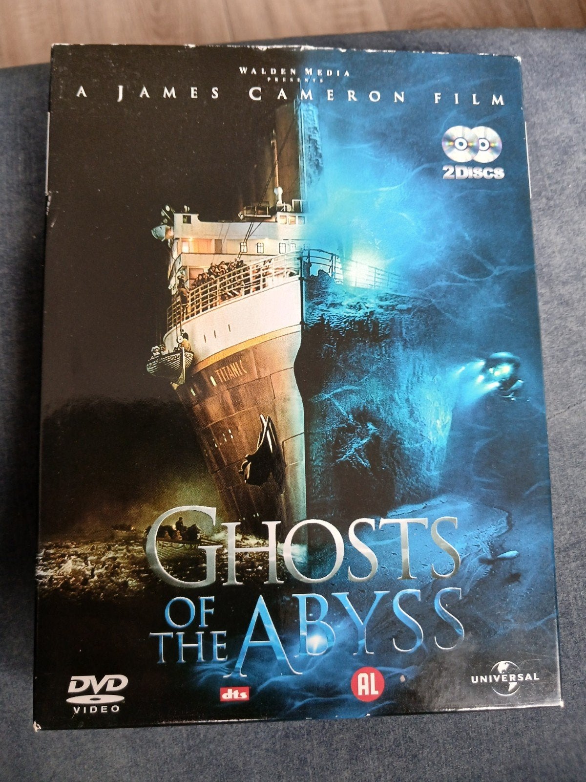 Ghosts of the Abyss James Cameron 2-dvd, Ophalen of Verzenden, Zo goed als nieuw