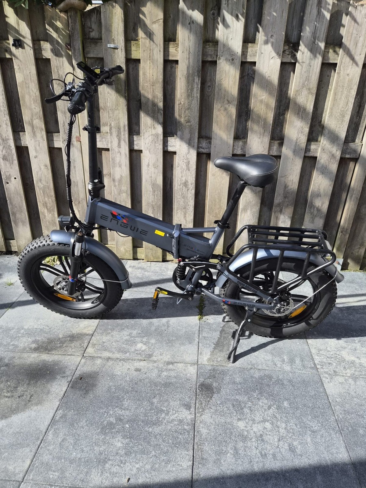 Engwe engineering pro electrisch, 20 inch of meer, Gebruikt, Versnellingen, Deels opvouwbaar