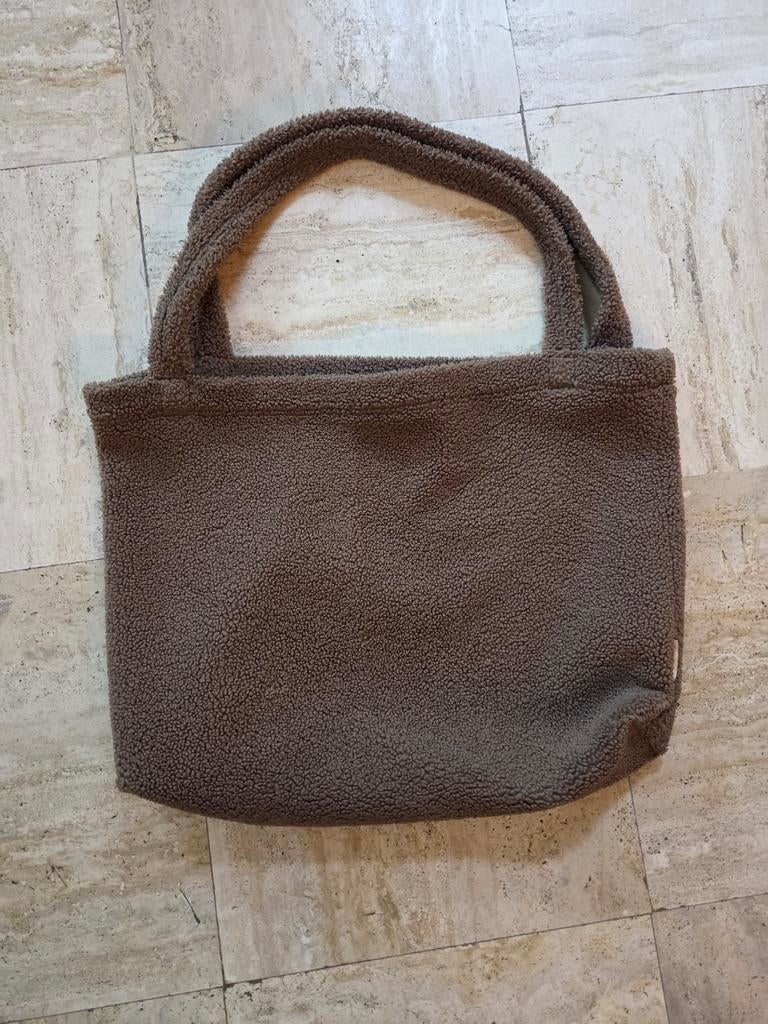 Studio Noos shopper luiertas bruin teddy, Ophalen of Verzenden, Nieuw, Bruin, Shopper