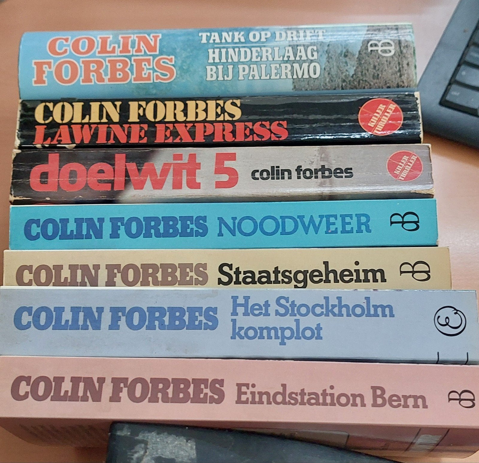 Colin Forbes Thriller Boeken Collectie - 7 Stuks, Boeken, Ophalen of Verzenden, Gelezen, Colin Forbes, Europa overig