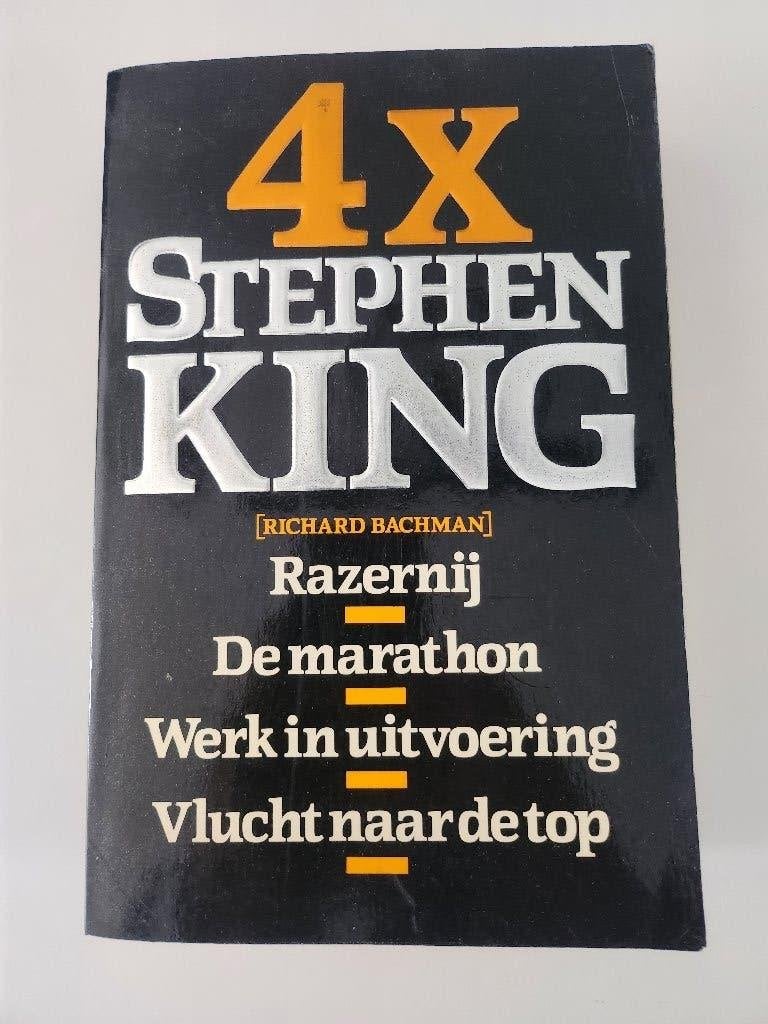 Leesboek stephen king 4x, Ophalen of Verzenden, Gelezen