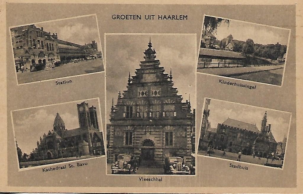 Haarlem- -5-luik., Verzenden, 1940 tot 1960, Ongelopen, Noord-Holland