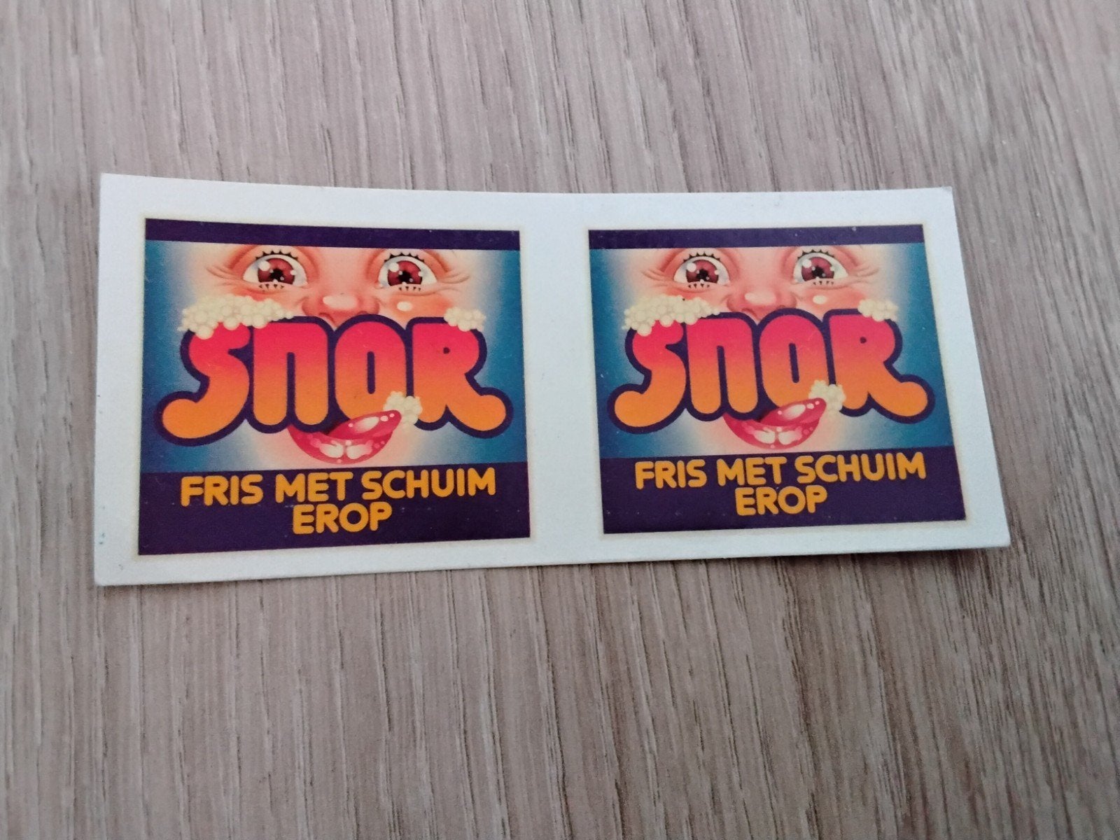 sticker Snor, Ophalen of Verzenden, Zo goed als nieuw