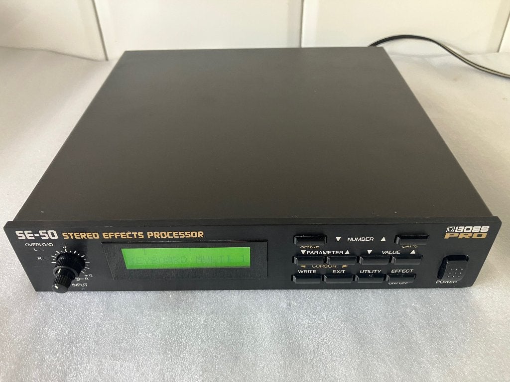 Boss SE-50 - Stereo Multi Effects Processor, Ophalen of Verzenden, Gebruikt, Delay of Echo