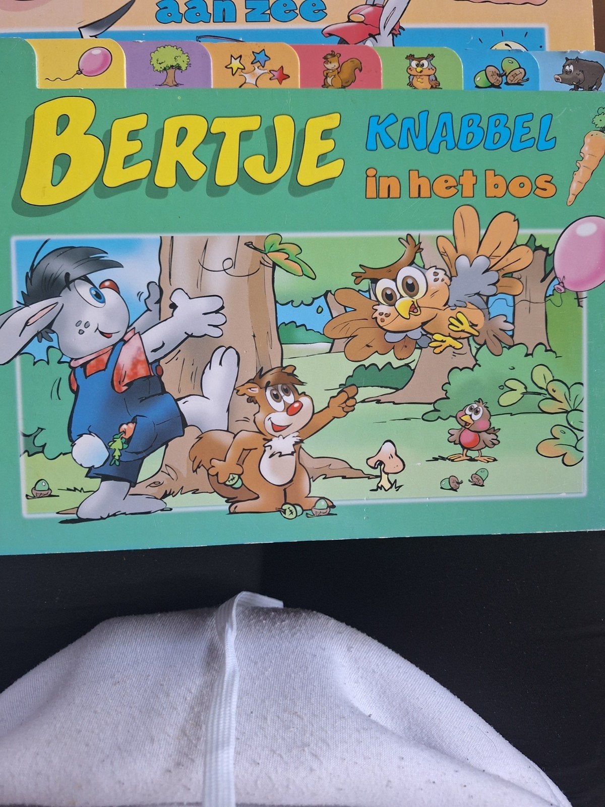 Bertje Knabbel Boekenset: Aan Zee, Op Reis, Boerderij, Bos, Ophalen, Gelezen, Fictie algemeen