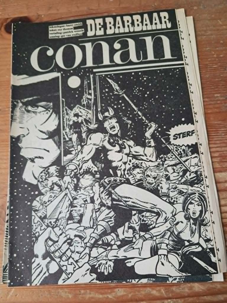 Pep bijlages hoempapa/conan/barney jordan, Meerdere stripboeken, Ophalen, Gelezen, Pep