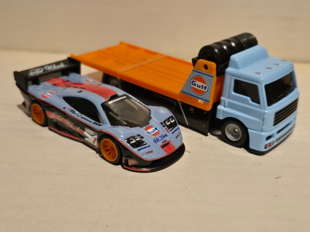 Hotwheels Premium 1/64 1997 McLaren F1 GTR & Fleet Street, Ophalen of Verzenden, Nieuw, Auto