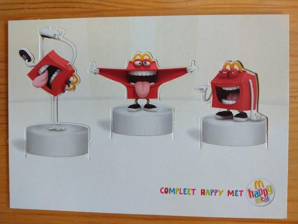 Mc Donald's kaart met mannetje Happy Meal spel, Ophalen of Verzenden, Zo goed als nieuw, Losse kaart