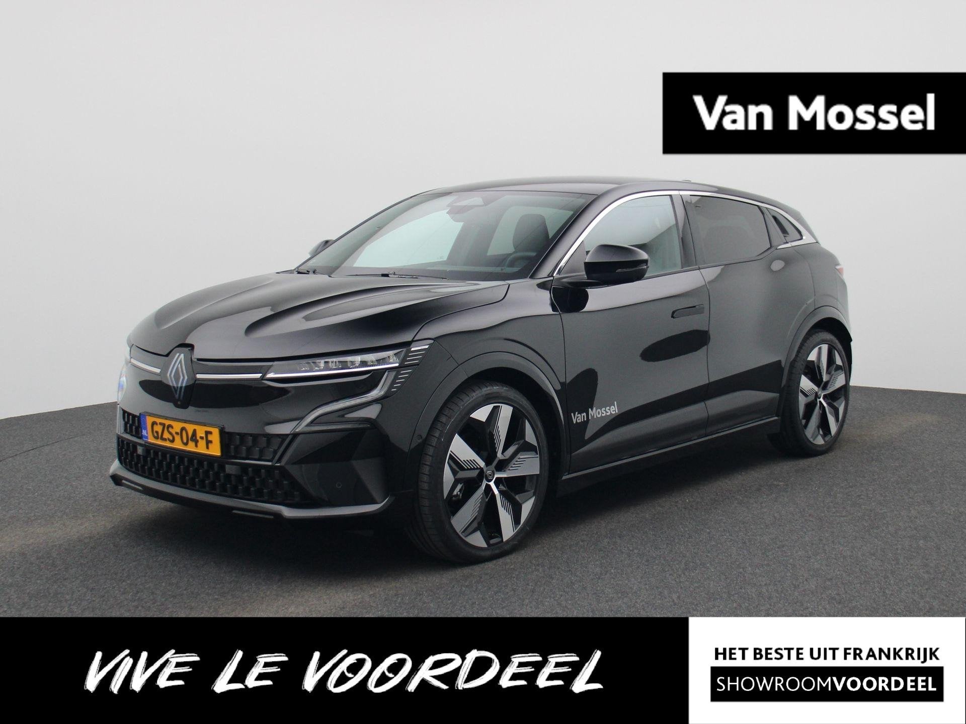 Renault Megane E-Tech comfort range techno 60 kWh | Pack Aug, Auto's, Zwart, 462 km, 1619 kg, 900 kg