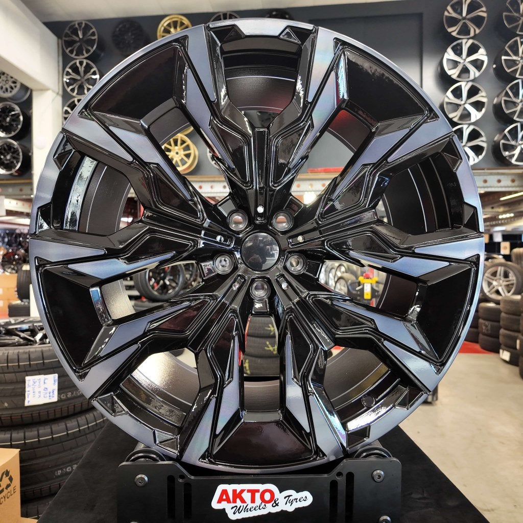21" Velgen passend op de nieuwe BMW 5-Serie G60 Black Tinted, Niet ingevuld, Banden en Velgen, Niet ingevuld, Nieuw