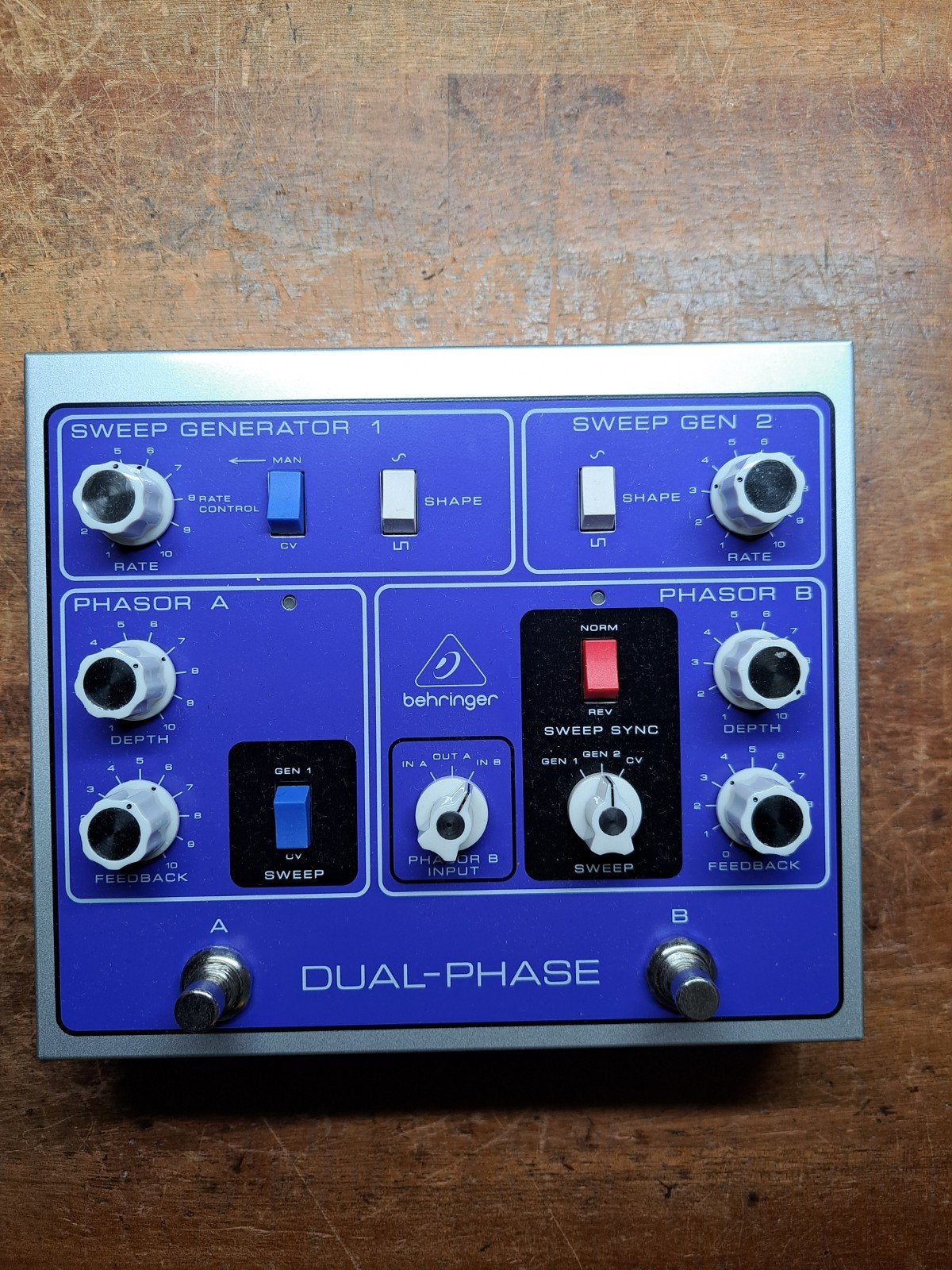Behringer dual-phase, Ophalen of Verzenden, Zo goed als nieuw, Overige typen