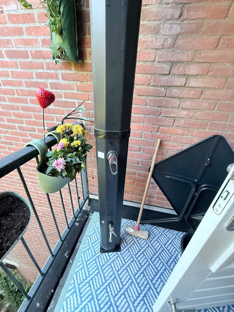 AREBOS Zonnedouche – zwembaddouche / camping / tuindouche, Ophalen of Verzenden, Gebruikt, Overige typen