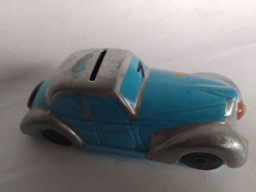 Spaarpot jaren 40-50  auto, Ophalen of Verzenden, Nieuw, Steen, Aardewerk of Keramiek, Vervoermiddel