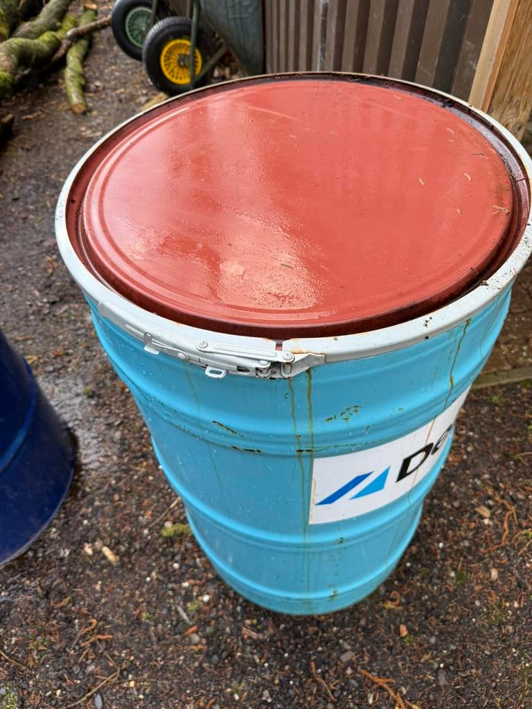 Brandton/olievat 200 l, Tuin en Terras, Vuurkorven, Ophalen, Zo goed als nieuw