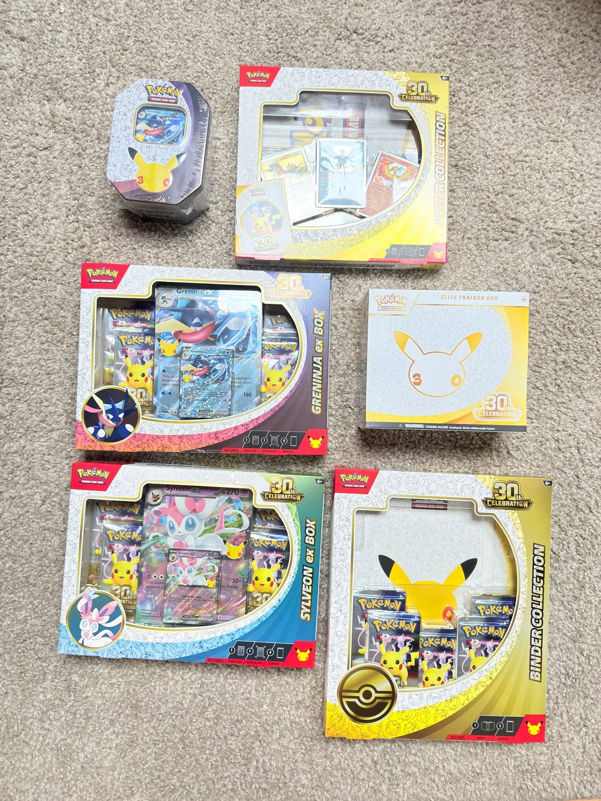 Pokémon 30th Celebrations Set: ETB, Ex Boxen, Tins, Binder, Ophalen of Verzenden, Nieuw, Overige typen