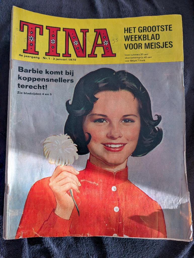 Tina jaargang 1970 1971 1974 1975 1976 1978 1979 1981 1982, Boeken, Stripboeken, Complete serie of reeks, Diverse tekenaars en schrijvers
