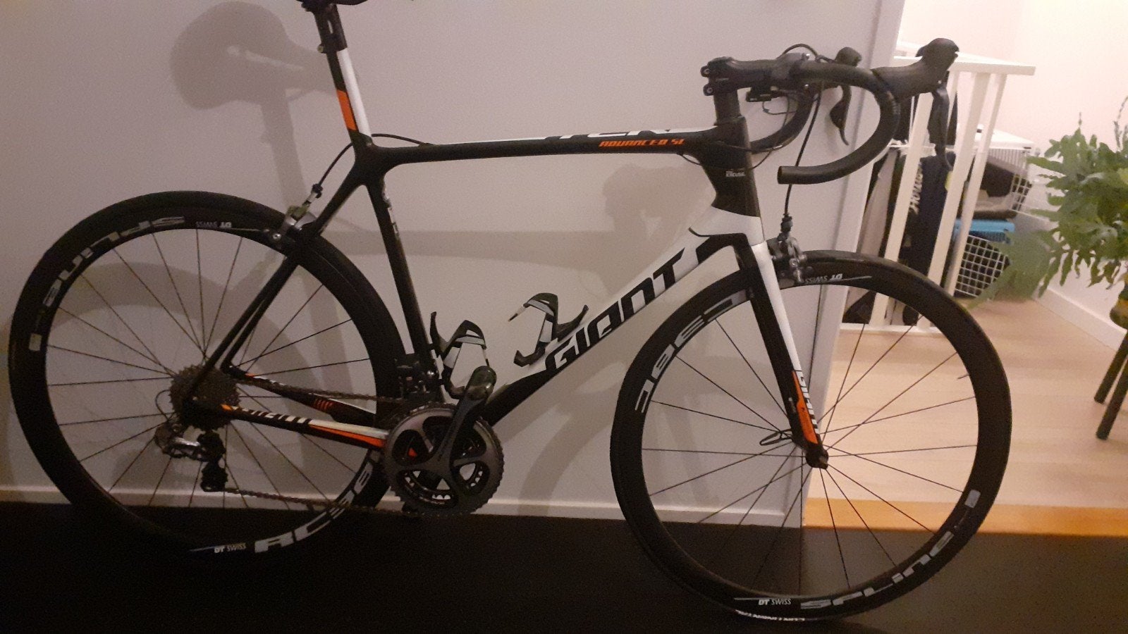 Giant tcr advanced sl, Fietsen en Brommers, Fietsen | Racefietsen, Ophalen, Carbon, Giant, Zo goed als nieuw