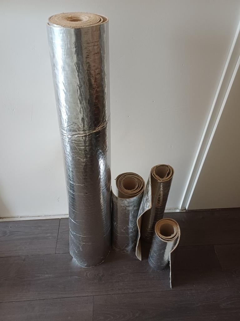 Rest stukken ondervloer, Doe-het-zelf en Verbouw, Ophalen of Verzenden, Minder dan 5 m², Folie