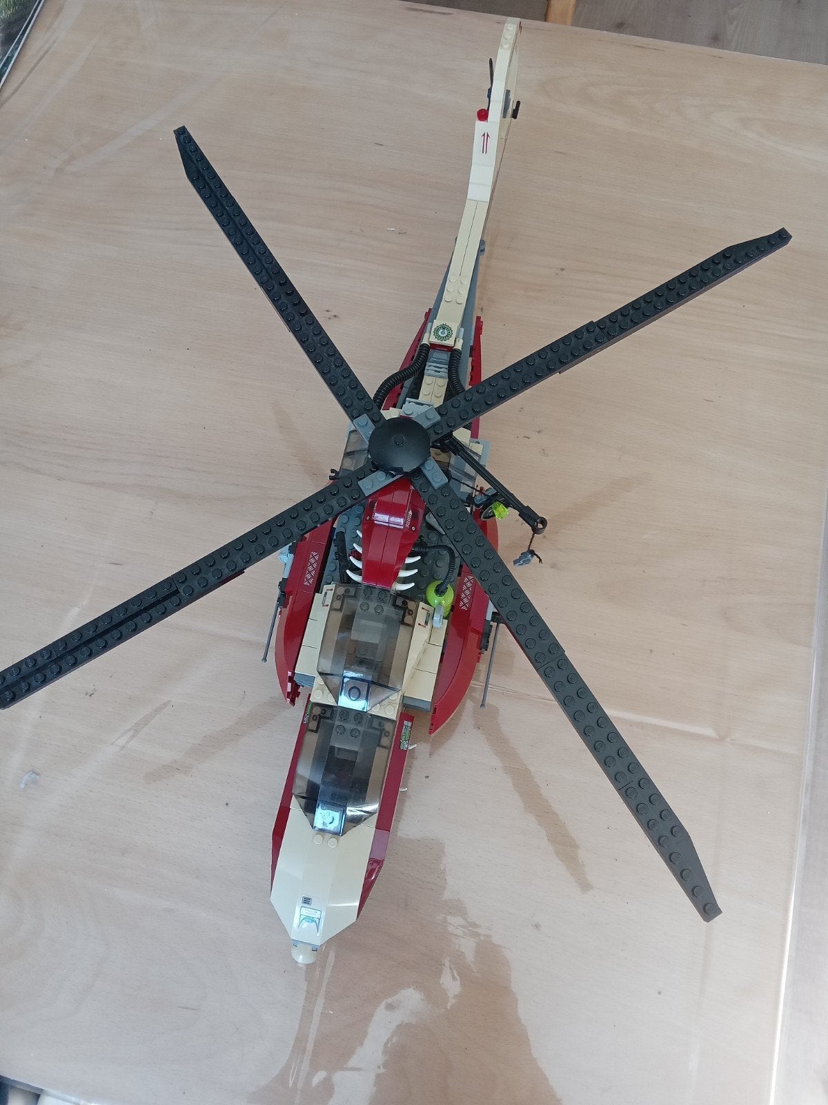 grote Lego Dino helikopter, Ophalen of Verzenden, Gebruikt, Overige merken