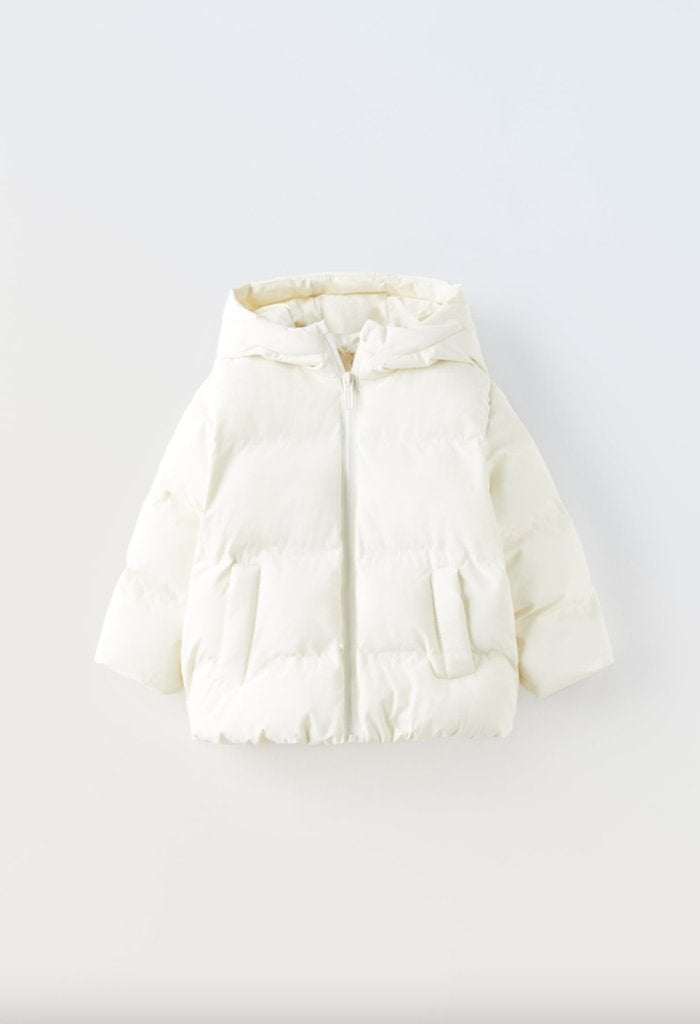 Kinder Zara gewatteerd water repellent jas jack ripstop 110, Gebruikt, Ophalen of Verzenden, Zara, Jongen
