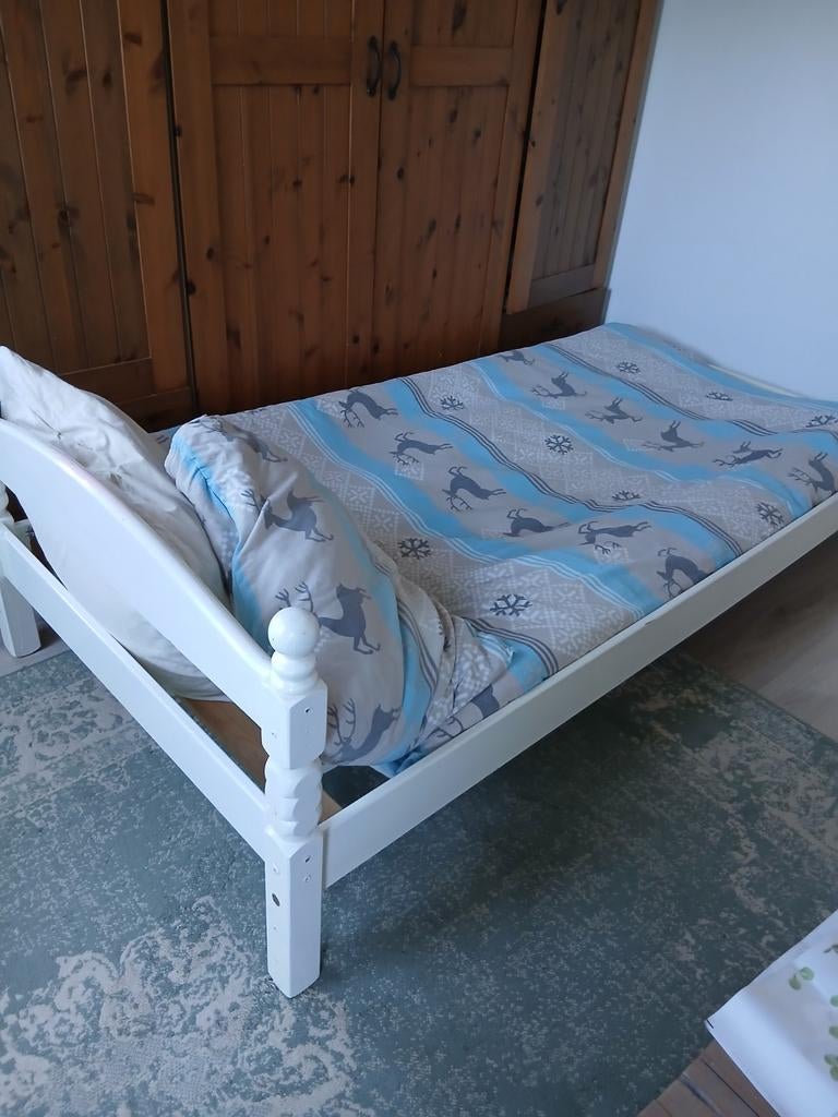 Eenpersoonsbed te koop., Kinderen en Baby's, Kinderkamer | Stapelbedden en Hoogslapers, Ophalen, Hoogslaper