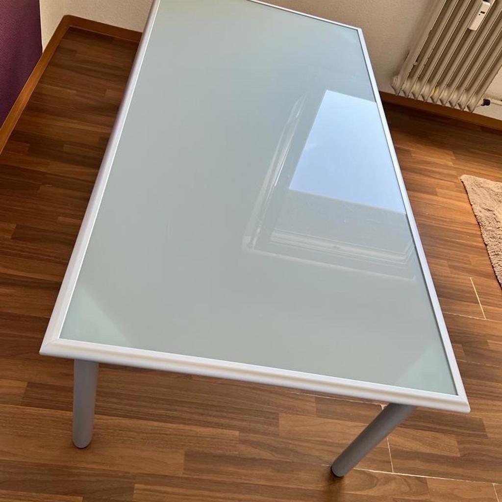IKEA tafelblad Vika Lauri, Huis en Inrichting, Tafelonderdelen, Ophalen, Gebruikt, 50 tot 100 cm, Glas