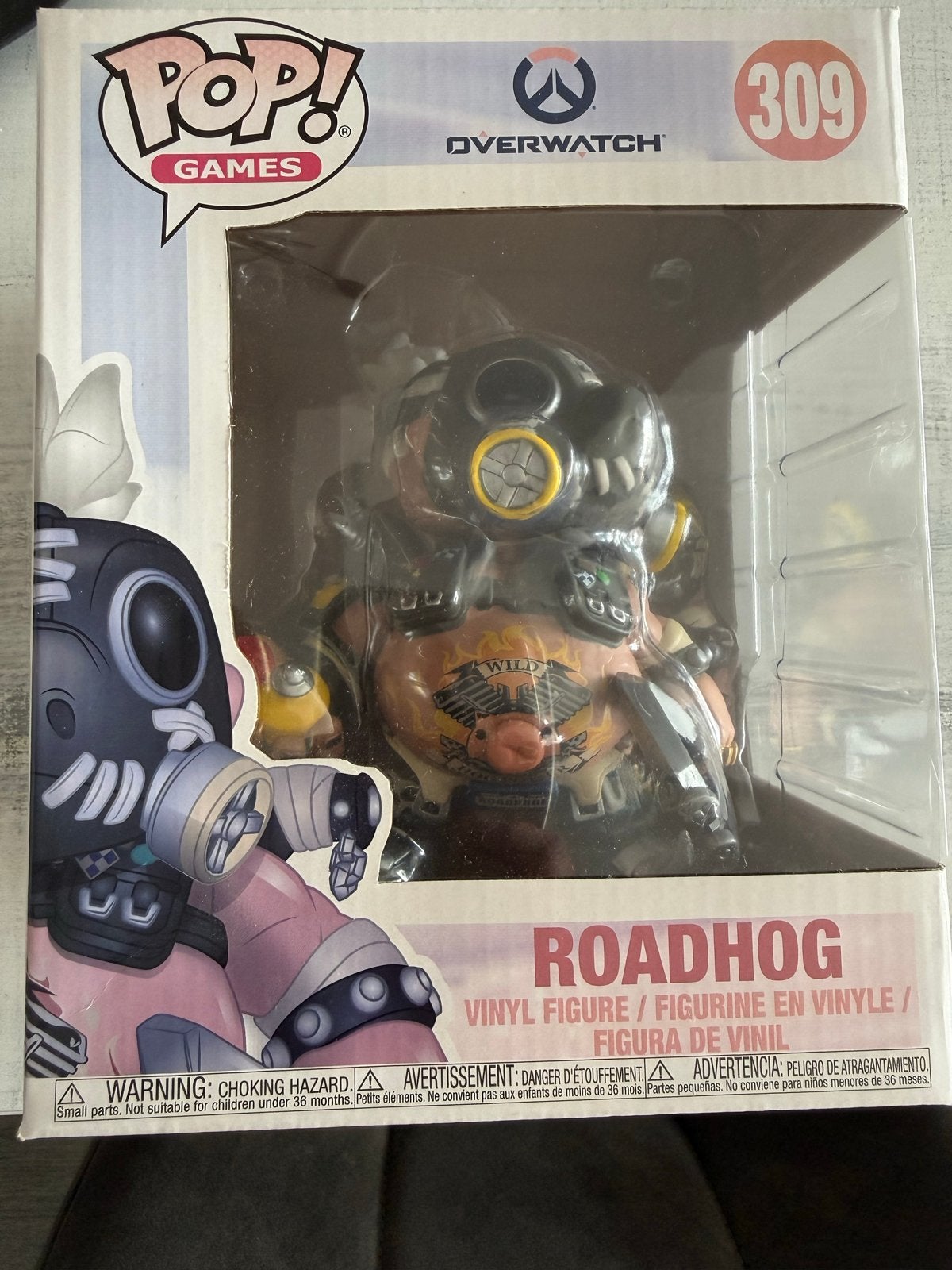 Funko Pop! Games Roadhog #309 Overwatch, Ophalen of Verzenden, Nieuw