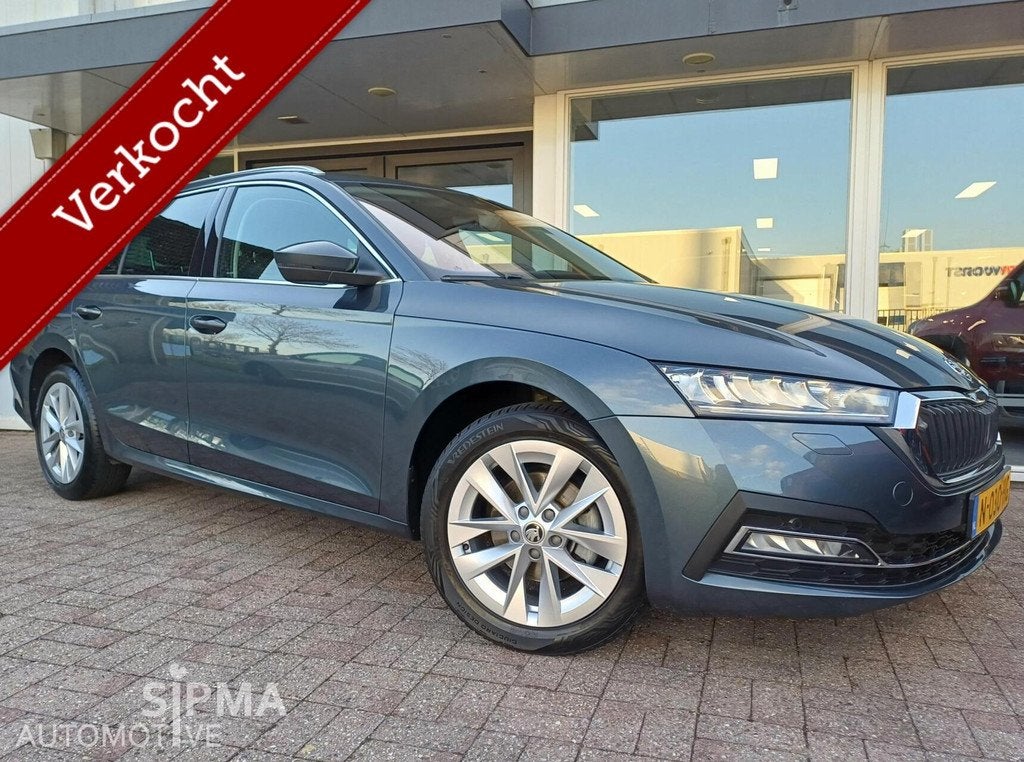 Luxe Skoda Octavia Combi 1.5 e-TSI Business Edition Plus!, Stof, 4 cilinders, 150 pk, 1283 kg